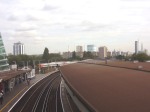 View from Overbridge at Clapham Junction station